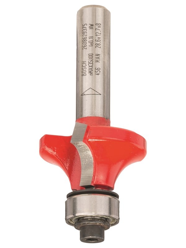 Bosch Expert for Wood avrundningsfräs, 8 mm, D 28,6 mm, R1 8 mm, L 12,7 mm, G 55 mm 8 mm, D 28,6 mm, R1 8 mm, L 12,7 mm, G 55 mm