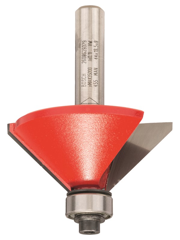 Bosch Expert for Wood fasfräs, 8 mm, D 44 mm, L 18,5 mm, G 61 mm 8 mm, D 44 mm, L 18,5 mm, G 61 mm