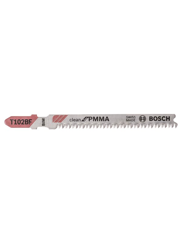 Bosch Sticksågsblad T 102 BF Clean for PVC