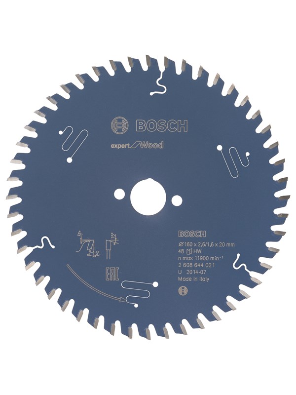 Bosch Sågklinga Expert for Wood 160 x 20 x 2,6 mm, 48