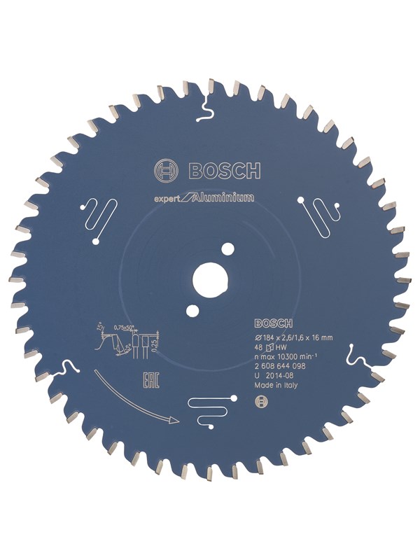 Bosch Sågklinga Expert for Aluminium 184 x 16 x 2,6 mm, 48