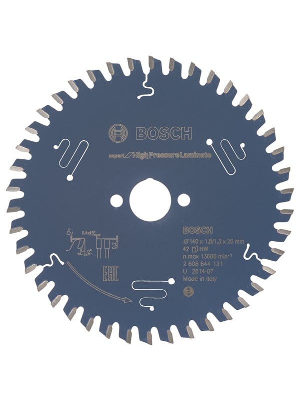 Bosch Sågklinga Expert for High Pressure Laminate 140 x 20 x 1,8 mm, 42