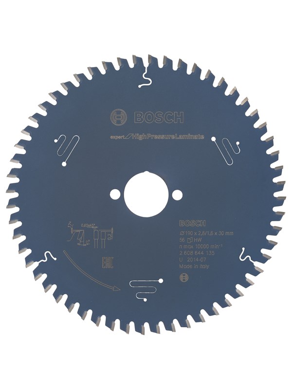 Bosch Sågklinga Expert for High Pressure Laminate 190 x 30 x 2,6 mm, 56