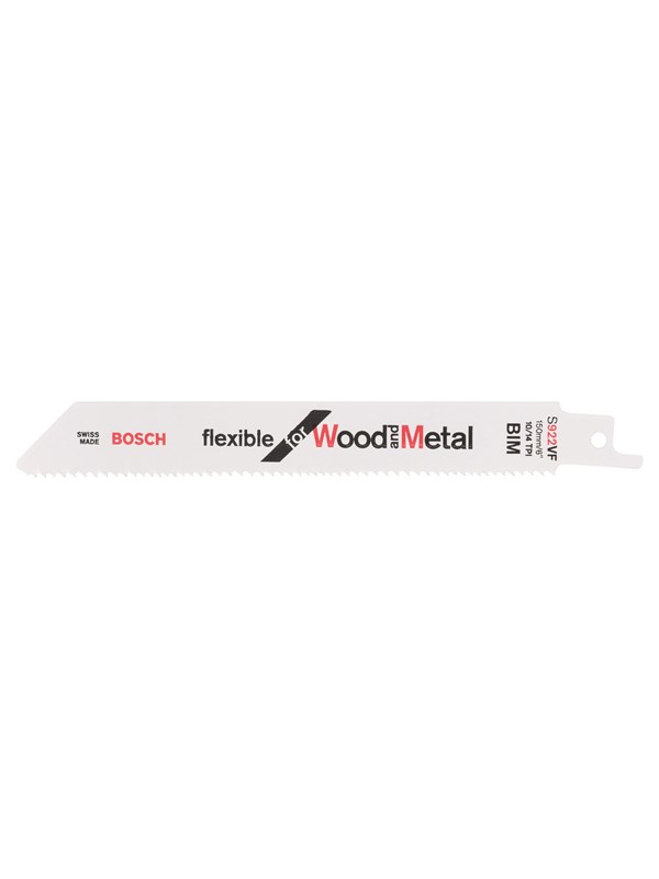 Bosch Tigersågblad S 922 VF Flexible for Wood and Metal