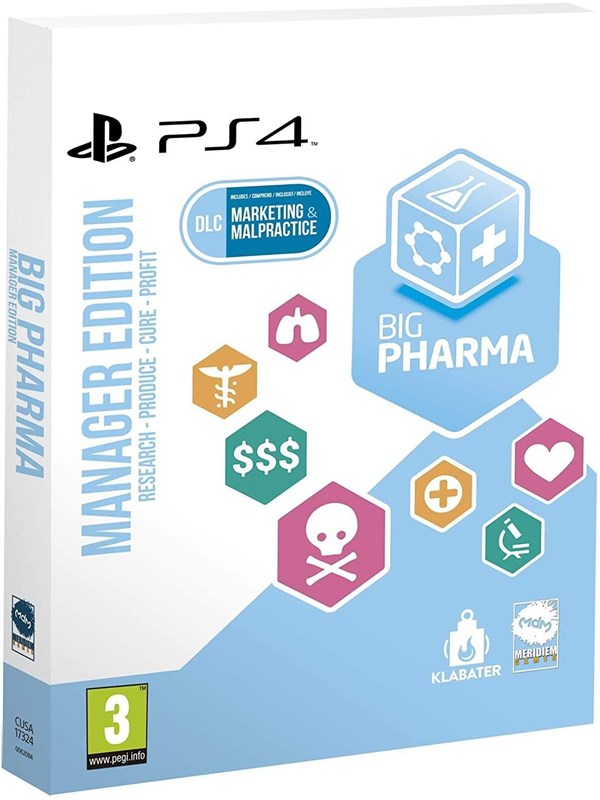 Big Pharma Special Edition Sony Playstation 4 Strategi