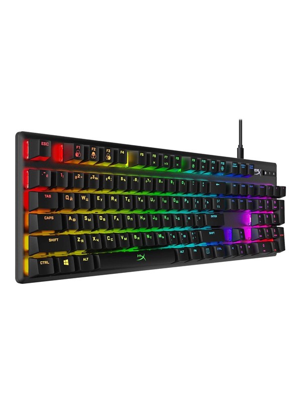 Hyperx Alloy Origins Red Nd Tangentbord Nordisk Svart