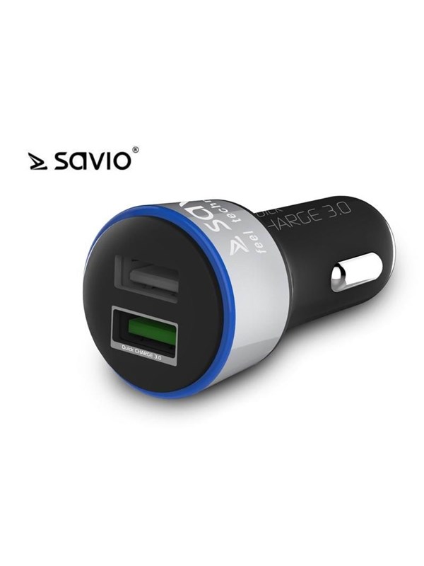 Savio SA-06/B car power adapter