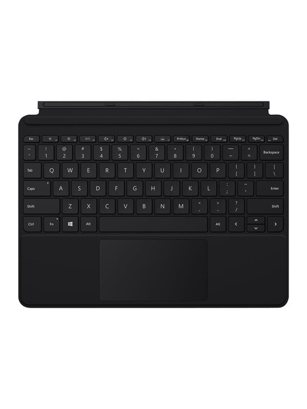 Produktfoto för Microsoft Surface Go Type Cover - Tangentbord - med pekdyna, accelerometer - bakgrundsbelyst - Nordisk - svart - kommersiell - för Surface Go, Go 2, Go 3
