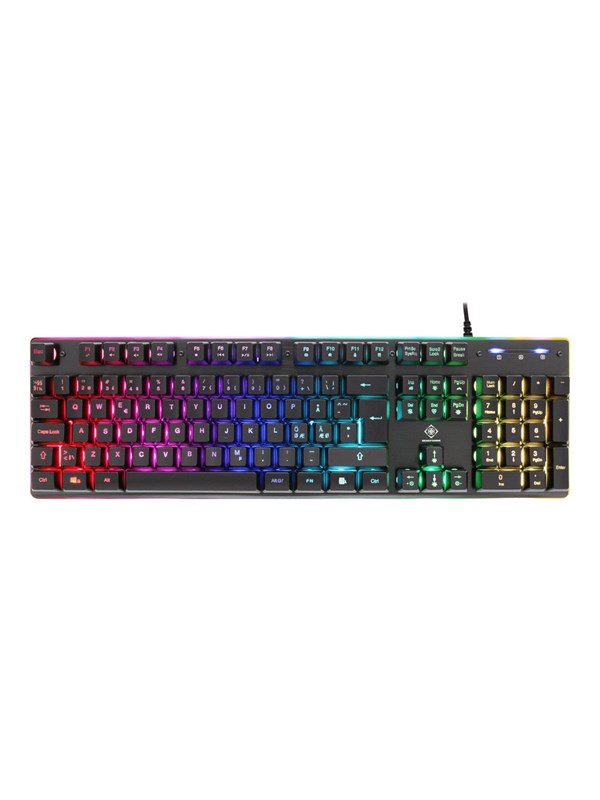 Deltaco GAMING Full Size - Gaming Tangentbord - Nordisk - Svart