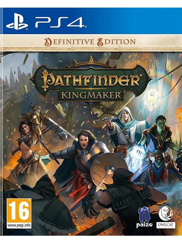 Pathfinder: Kingmaker Definitive Edition Sony Playstation 4 Rpg