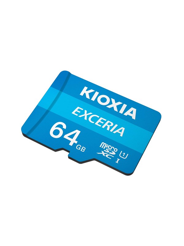 Kioxia Exercia Microsd/sd 100mb/s 64gb