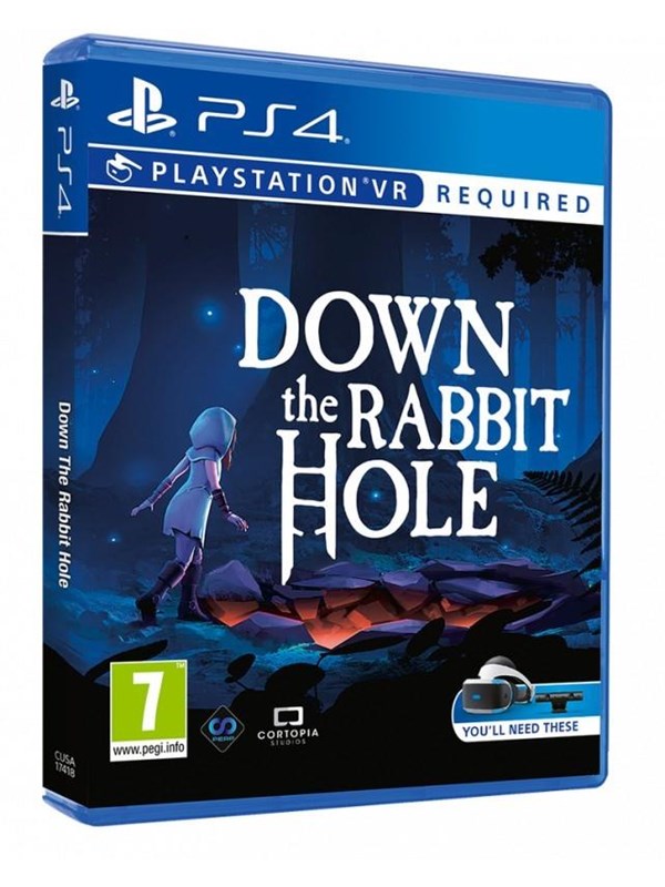 Down The Rabbit Hole Psvr Sony Playstation 4 Äventyr