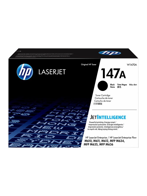 Produktfoto för HP Toner W1470A 147A 10,5K Svart
