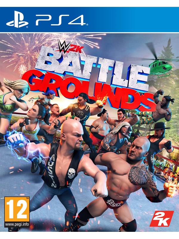 WWE 2K Battlegrounds - Sony PlayStation 4 - Kampsport
