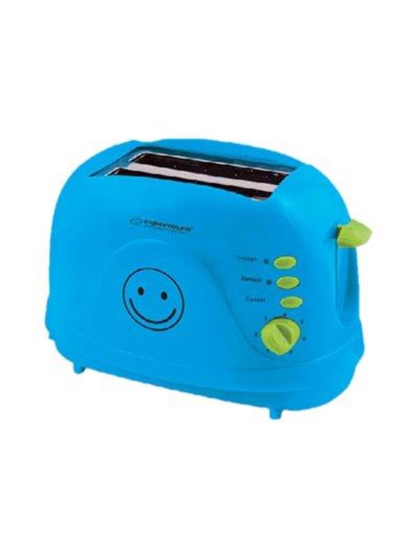 Esperanza Brödrost & Toaster Toster  Smiley EKT003B (750W kolor niebi