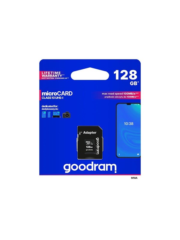Goodram Karta Pamieci Goodram M1aa 1280r12 128gb Class 1