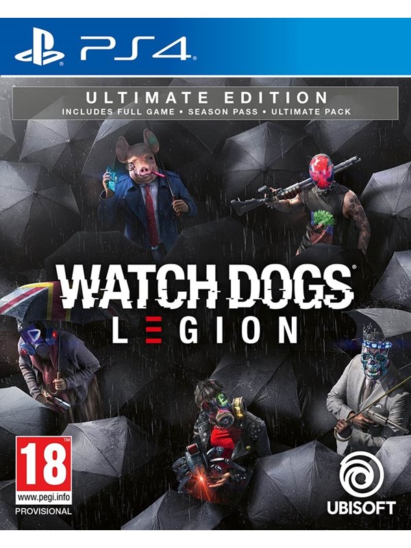 Watch Dogs: Legion Ultimate Edition Sony Playstation 4 Action