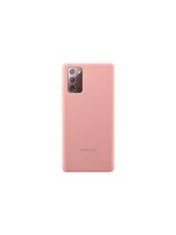 Samsung Galaxy Note20 Silicone Cover Mystic Bronze