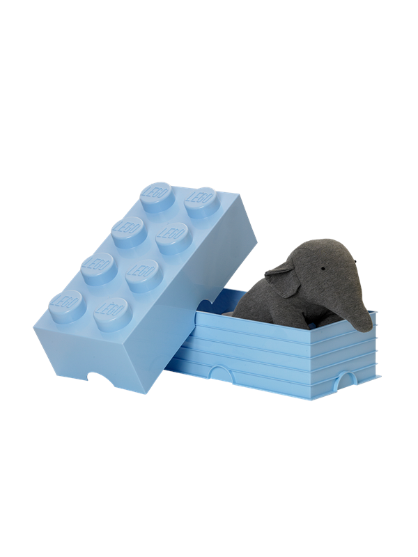 Lego Förvaring 8 Ljusblå