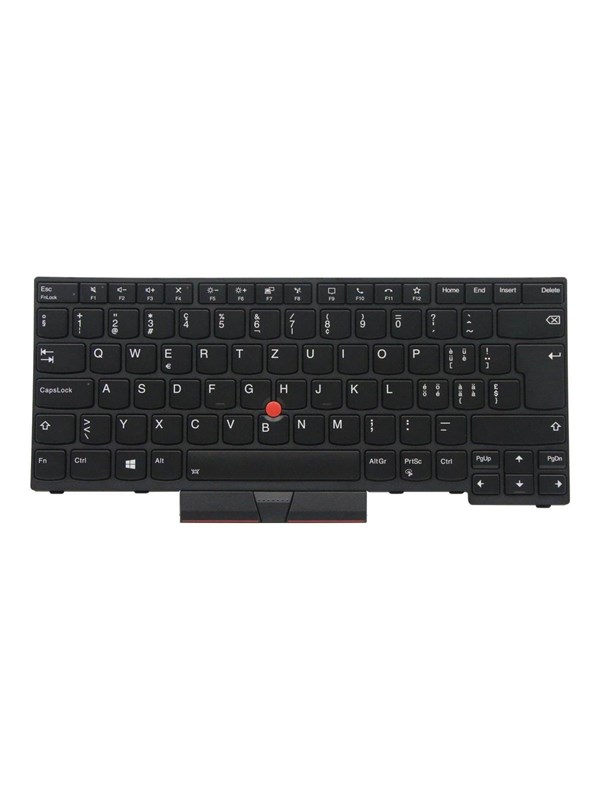 Lenovo Chicony - Laptop tagentbord - till ersättning - Schweizisk - Svart