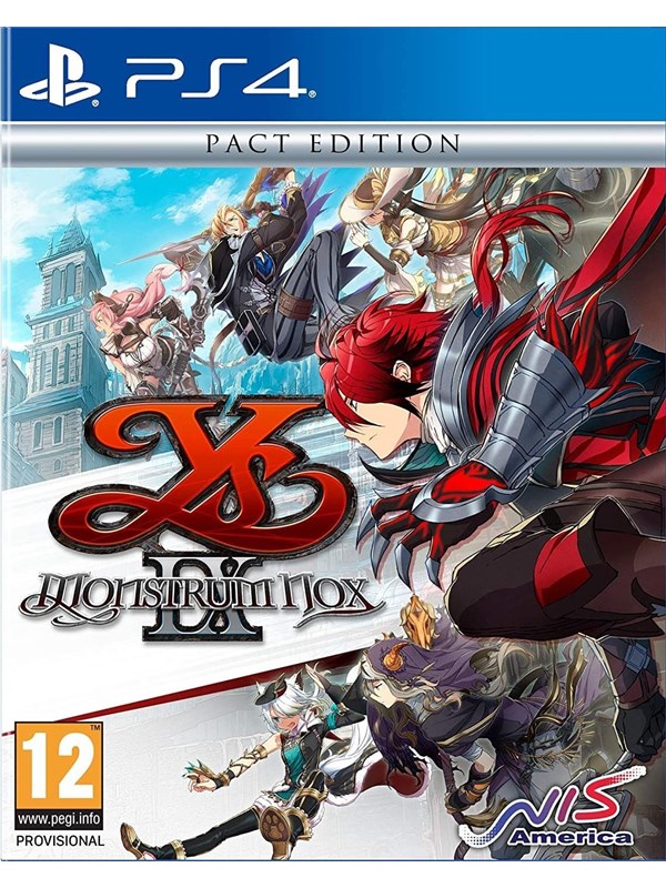 Ys Ix: Monstrum Nox Pact Edition Sony Playstation 4 Rpg