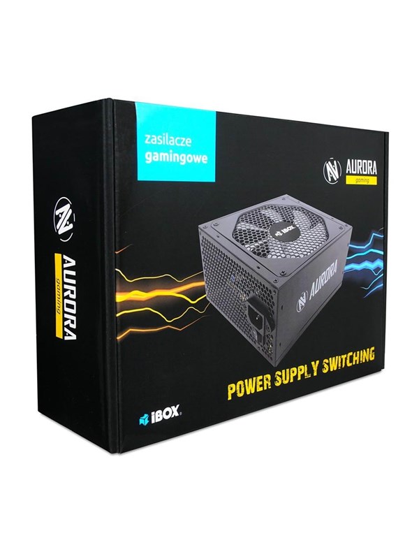 iBOX Aurora Strömförsörjning - 700 Watt - ATX 2.03 - 80 Plus