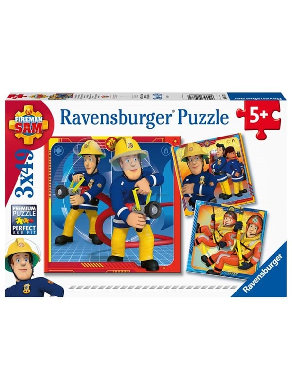 Ravensburger Fireman Sam To The Rescue! 3x49p - Köp för SEK 103 - Spara 20%