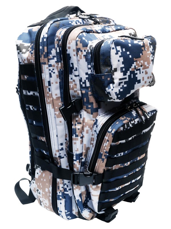 Sinox Tactical Gaming Backpack - 26 Liter - Blå Camo