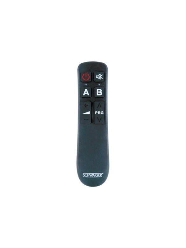 Schwaiger 2 in 1 universal remote control - black