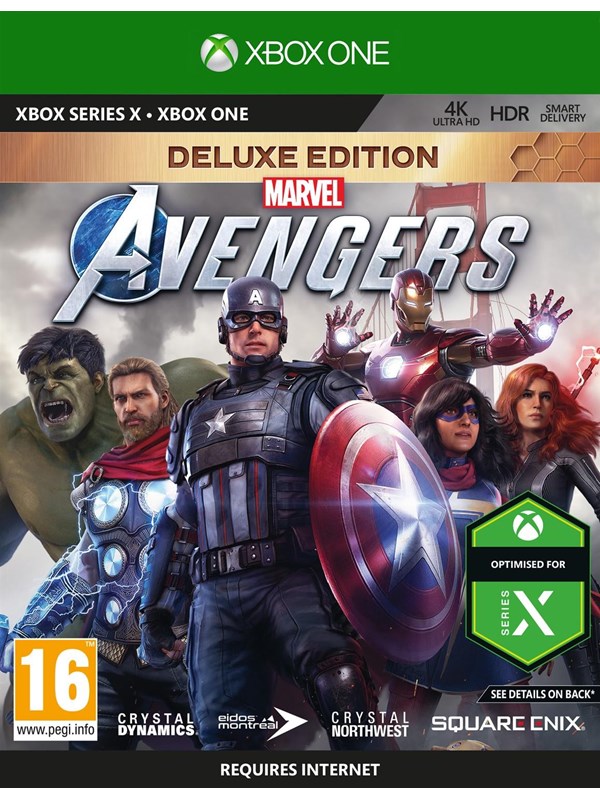 Marvel \'\'s Avengers Deluxe Edition Microsoft Xbox One Action / Aventyr