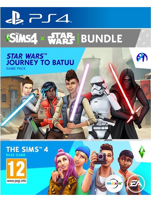 The Sims 4 Star Wars: Journey To Batuu - Base Game and Game Pack Bundle - Sony PlayStation 4 - Virtuellt liv