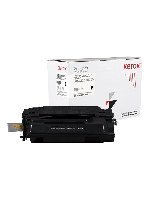 Xerox 006R03627 / Alternative to HP 55A / CE255A / Canon CRG-324 Black Toner