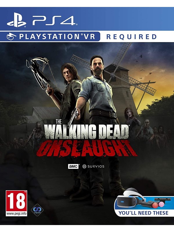 The Walking Dead Onslaught Psvr Sony Playstation 4 Fps