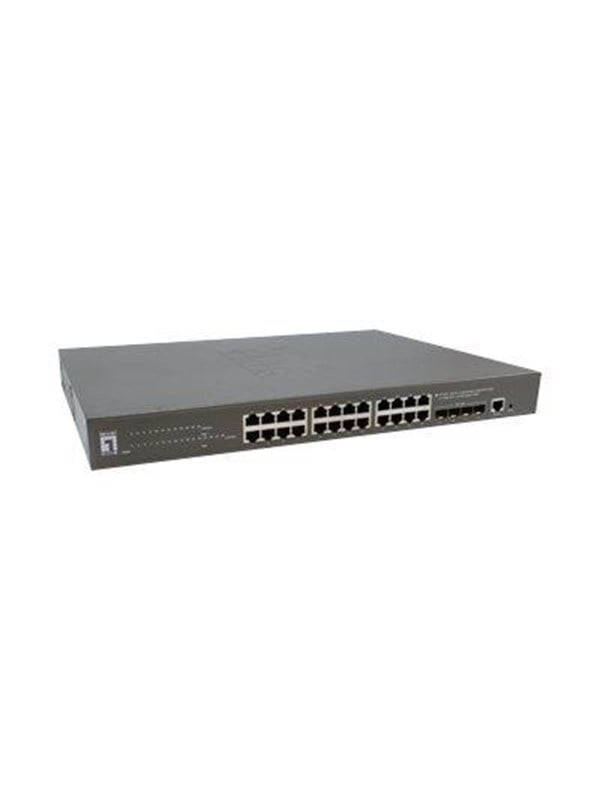 LevelOne GTP-2871 - switch - 28 ports - Managed - rack-mountable
