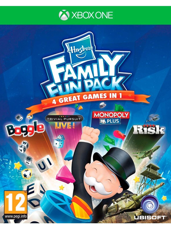 Hasbro Family Fun Pack Microsoft Xbox One Underhållning