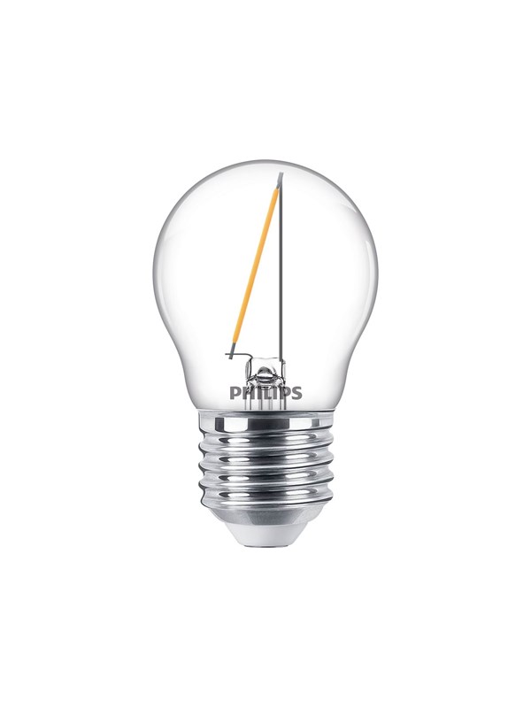 Philips LED-glödlampa Classic Krone 1.4W/827 (15W) Clear E27