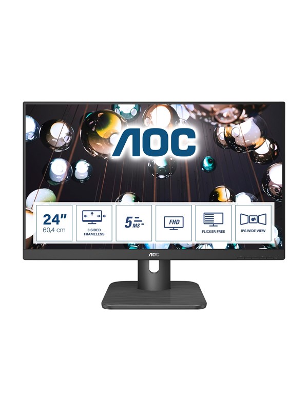 24" AOC 24E1Q - 1920x1080 (FHD) - IPS