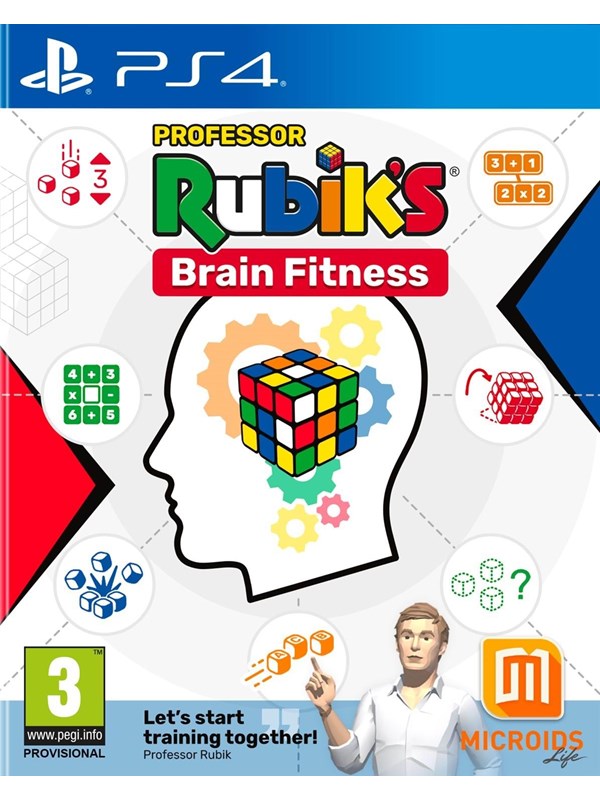 Produktfoto för Professor Rubik's Brain Fitness - Sony PlayStation 4 - Pussel
