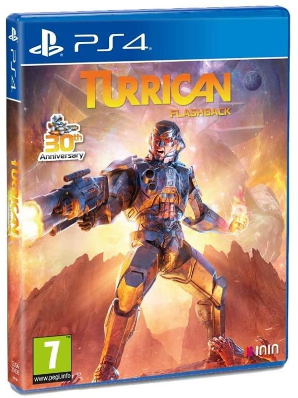 Turrican Flashback - Sony PlayStation 4 - Action