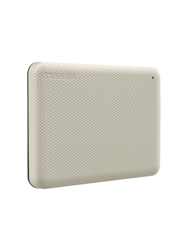 Toshiba Canvio Advance - Extern Hårddisk - 2TB - Vit