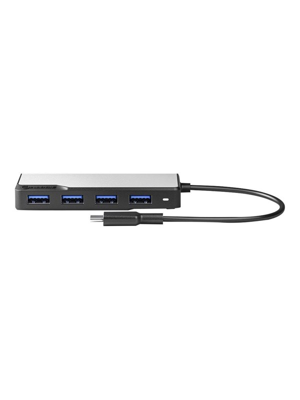 ALOGIC USB-C Fusion SWIFT 4-in-1 Hub USB Hub - USB 3.0 - 4 porte - Grey