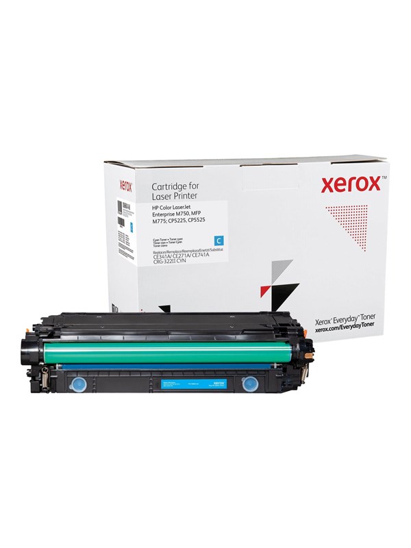 Xerox 006R04147 / Alternative to HP 651A / 650A / 307A - CE341A / CE271A / CE741A Cyan Toner