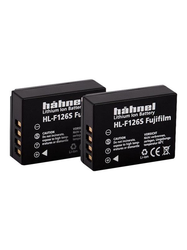 Hähnel Battery Fujifilm HL-F126s / NP-W126S Twin Pack