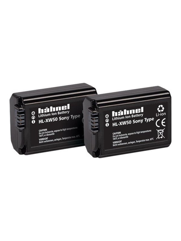 Hähnel Battery Sony HL-XW50 / NP-FW50 Twin Pack