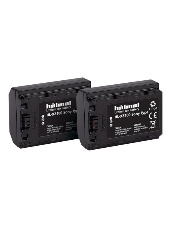 Hähnel Battery Sony HL-XZ100 / NP-FZ100 Twin Pack