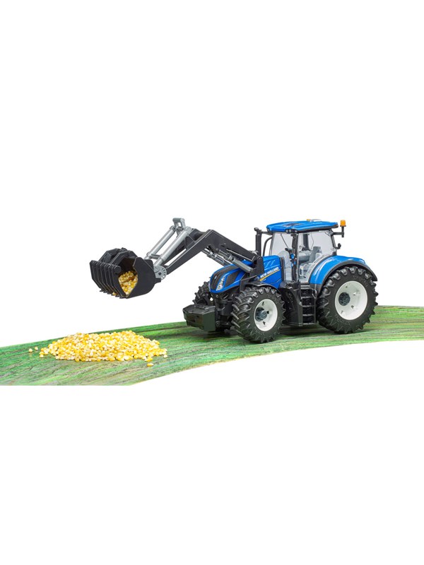 Bruder New Holland T7.315 traktor med frontlastare leksak