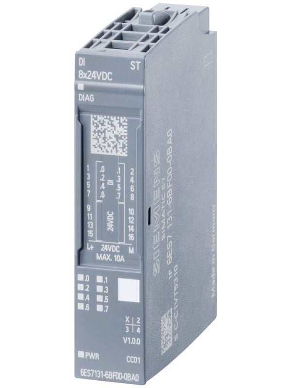 Siemens Et 200sp di 8x 24vdc hf 6es7131-6bf00-0ca0
