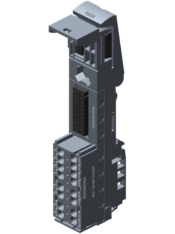 Produktfoto för Siemens 6ES7193-6BP20-0BB0, Multifärg, 57 g, 1 styck, 45 mm, 28 mm, 122 mm