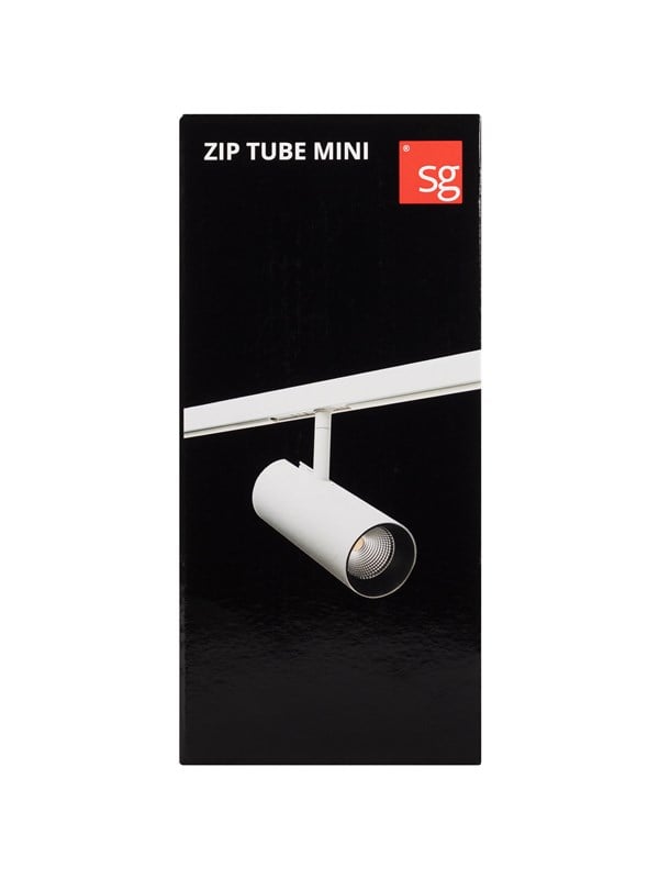 Produktfoto för Zip Tube Mini LED 14W 2700K, 880 lumen, sort (1-faset)