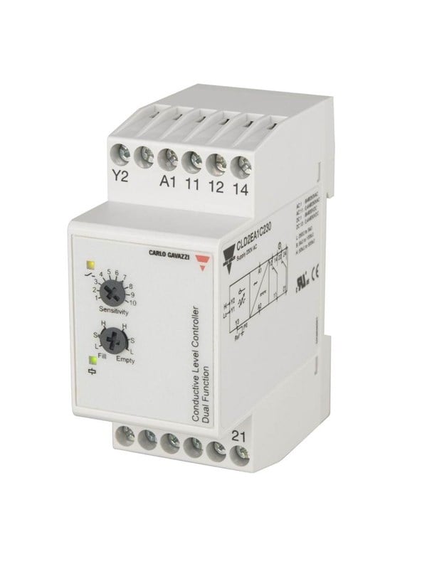 Carlo Gavazzi Cond.level 2+1 fill empty din